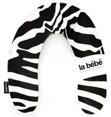 Подковка для сна, кормления малыша La Bebe™ Rich Maternity Pillow Art.8210 Zebra 30x104 cм цена и информация | Подушки для беременных и кормящих | pigu.lt