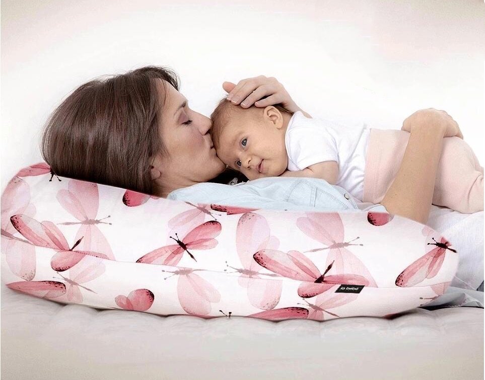 Slaugos motinystės pagalvė La Bebe ™ RichCotton, 13047, 30x175 cm kaina ir informacija | Maitinimo pagalvės | pigu.lt