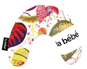 Подкова для сна, кормления малыша La Bebe™ Mimi Nursing Cotton Pillow Art.15803 Summer 19x46 cм цена и информация | Подушки для беременных и кормящих | pigu.lt