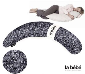 Дополнительный чехол [наволочка] для подковки La Bebe™ Moon Maternity Pillow Cover Art.17495 Oriental Dark Blue, 195 см цена и информация | Подушки для беременных и кормящих | pigu.lt