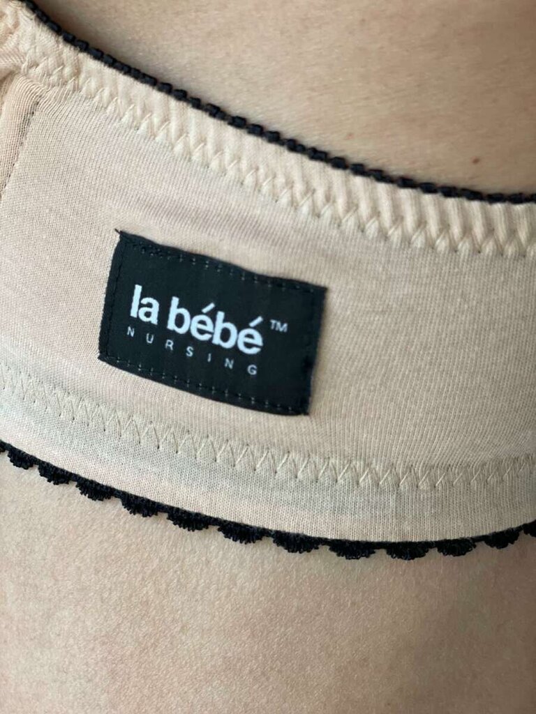 Slaugos liemenėlė iš Summer Collection serijos Black 'n Milk Basic La Bebe ™ Boutique Eco Art.20902 kaina ir informacija | Žindymo prekės | pigu.lt