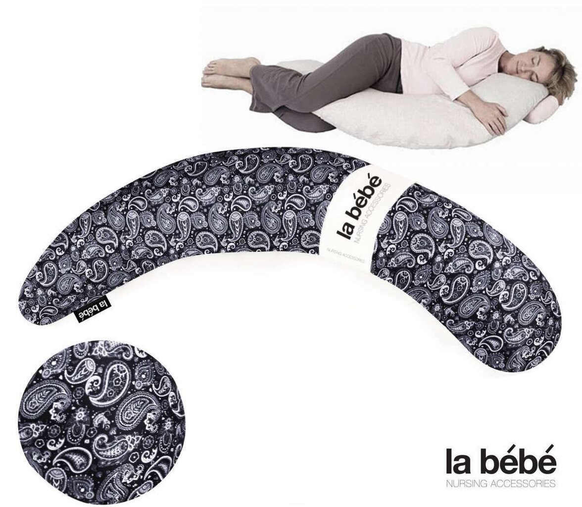 Didelė pagalvė nėščioms moterims su silikono sintepono įdaru La Bebe ™ Moon Art. 2 070 70, 195 cm цена и информация | Maitinimo pagalvės | pigu.lt