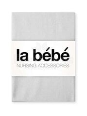 Хлопковая (сатиновая) пеленка La Bebe™ Satin 75x75 Art.69711 Light Grey, 75x75 см цена и информация | Подгузники | pigu.lt