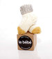 Natūralios vilnos megztos kūdikių kojinės La Bebe ™ Art.81019 Baby Natural Eco kaina ir informacija | Kojinės, pėdkelnės kūdikiams | pigu.lt