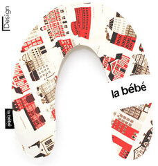 Подкова для сна, кормления малыша La Bebe™ Rich Maternity Pillow Art.67035 Burberry 30x104 cм цена и информация | Детское постельное бельё | pigu.lt