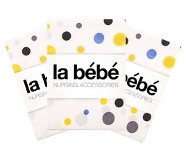 Комплект детских пеленок La Bebe™ Set 75x75(3) Art.111514 Color dots [хлопок] 75x75 см (3 шт.) цена и информация | Подгузники | pigu.lt