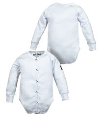 Боди из 100% мягкого хлопка с длинным рукавом La Bebe™ NO Baby Body Art.117685 White цена и информация | Бодики, распашонки | pigu.lt