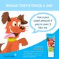 Vaikų dantų pasta Art.BRB028 6+ metų, 50ml kaina ir informacija | Dantų šepetėliai, pastos | pigu.lt