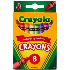 Crayola, 8 карандашей цена и информация | Принадлежности для рисования, лепки | pigu.lt