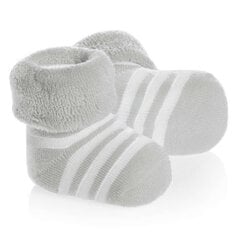 Натуральные хлопковые носочки для новорожденного La bebe™ Natural Eco Cotton Baby Socks Art. 134613 Beige-Grey [made in Estonia] цена и информация | Носки, колготки для мальчиков | pigu.lt