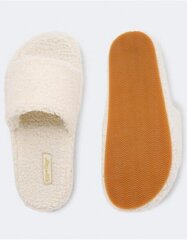 Namų šlepetės moterims Flip Flop, smėlio spalvos kaina ir informacija | Šlepetės moterims | pigu.lt