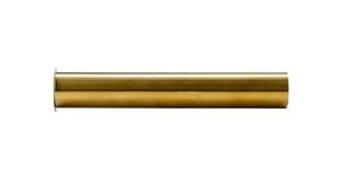 Удлинитель для сифона 20 см с воротничком, полуматовое золото цена и информация | Сифоны | pigu.lt