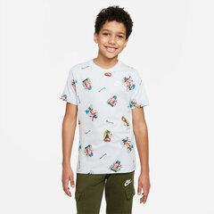 Nike marškinėliai vaikams Tee AOP Jr DQ3856-471 kaina ir informacija | Marškinėliai berniukams | pigu.lt