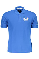 Polo marškinėliai vyrams La Martina, mėlyni kaina ir informacija | Vyriški marškinėliai | pigu.lt