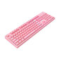 Havit KB871L, rožinė kaina ir informacija | Klaviatūros | pigu.lt