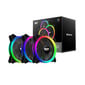 Darkflash DR12 Pro ARGB Computer Fan Set 3in1 120x120, juodas цена и информация | Kompiuterių ventiliatoriai | pigu.lt