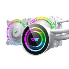 Darkflash TR240 PC Water Cooling AiO RGB 2x 120x120 (white) цена и информация | Компьютерные вентиляторы | pigu.lt