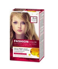 Plaukų dažai Rubella Natural Blond 8.0 Fashion Color, 115 ml kaina ir informacija | Plaukų dažai | pigu.lt