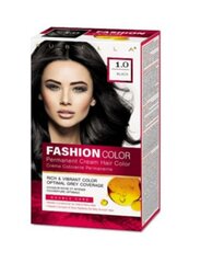 Plaukų dažai Rubella Black 1.0 Fashion Color, 115 ml kaina ir informacija | Plaukų dažai | pigu.lt