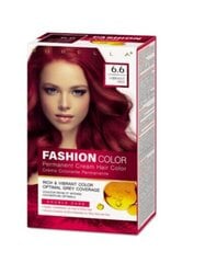 Kreminiai plaukų dažai Rubella, Color 6.6 Vibrant Red, 50 ml kaina ir informacija | Plaukų dažai | pigu.lt