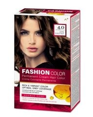 Plaukų dažai Rubella Dark Chestnut 4.0 Fashion Color, 115 ml kaina ir informacija | Plaukų dažai | pigu.lt