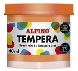 Гуашь (темпера) Alpino, 40 мл, оранжевая цена и информация | Принадлежности для рисования, лепки | pigu.lt