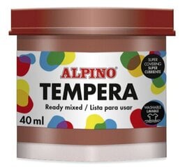 Гуашь (темпера) Alpino, 40 мл, коричневая цена и информация | Принадлежности для рисования, лепки | pigu.lt