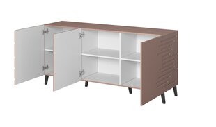 Komoda Cama Meble Nova, 155x40x72 cm, rožinė цена и информация | Комоды | pigu.lt