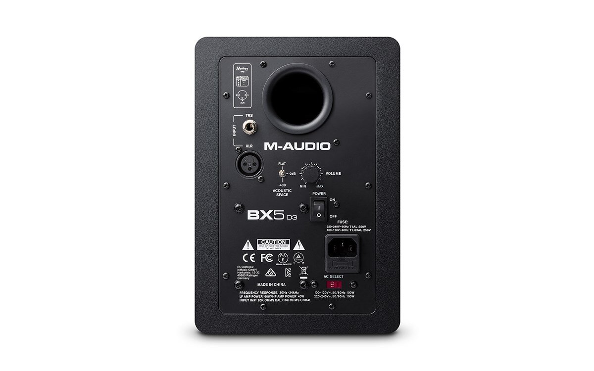 M-Audio BX5 D3, juoda kaina ir informacija | Garso kolonėlės | pigu.lt