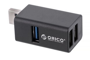 ORICO MINI-U32L-BK-BP цена и информация | Адаптеры, USB-разветвители | pigu.lt