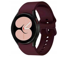 Tech-Protect watch strap IconBand Samsung Galaxy Watch4, bordeaux цена и информация | Аксессуары для смарт-часов и браслетов | pigu.lt