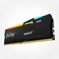 Kingston Fury Beast RGB 32 Kit (16GBx2) GB цена и информация | Operatyvioji atmintis (RAM) | pigu.lt