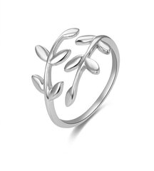 Atviras sidabrinis žiedas Beneto AGG468 kaina ir informacija | Žiedai | pigu.lt