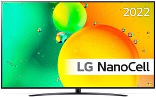 LG 55NANO763QA kaina ir informacija | LG Televizoriai ir jų priedai | pigu.lt