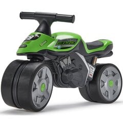 Беговой мотоцикл FALK Racing, зеленые широкие колеса от 1 года цена и информация | Игрушки для малышей | pigu.lt