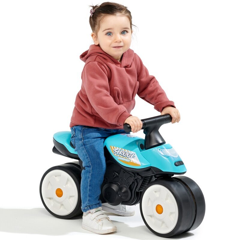 Paspiriamas vaikiškas mopedas Falk Street Champion Moto, mėlynas цена и информация | Žaislai kūdikiams | pigu.lt
