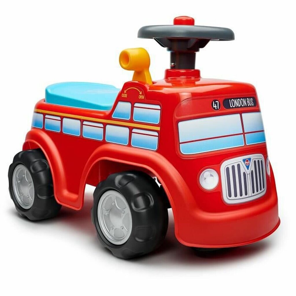 Paspiriamoji mašinėlė Falk London Bus, raudona kaina ir informacija | Žaislai kūdikiams | pigu.lt