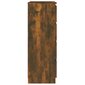 vidaXL Šoninė spintelė, dūminio ąžuolo spalvos, 60x35x98,5 cm, mediena kaina ir informacija | Svetainės spintelės | pigu.lt