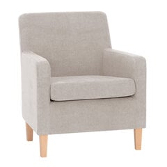 Кресло Armchair LEENE beige цена и информация | Кресла в гостиную | pigu.lt