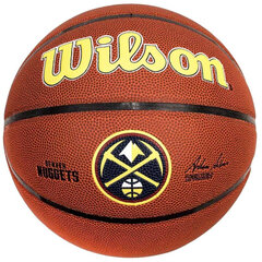 Wilson Team Alliance Denver Nuggets krepšinio kamuolys цена и информация | Баскетбольные мячи | pigu.lt