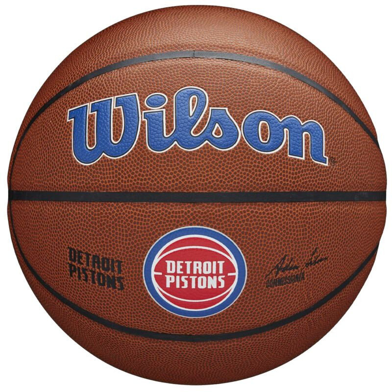 Wilson Team Alliance Detroit Pistons krepšinio kamuolys цена и информация | Krepšinio kamuoliai | pigu.lt