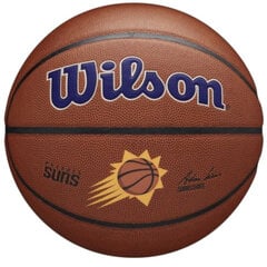 Wilson Team Alliance Phoenix Suns krepšinio kamuolys (7) цена и информация | Баскетбольные мячи | pigu.lt