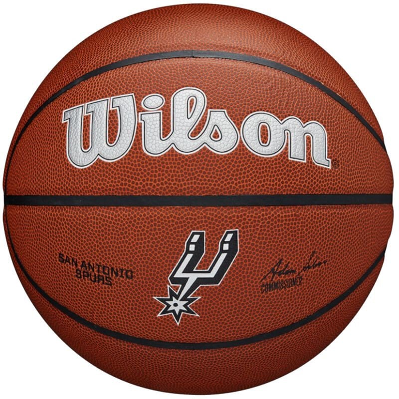 Wilson Team Alliance San Antonio Spurs kamuolys (7) kaina ir informacija | Krepšinio kamuoliai | pigu.lt