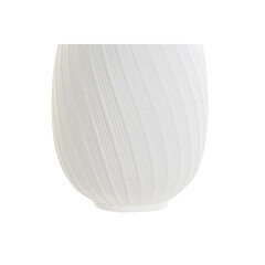 Vaza DKD Home Decor, 9 x 9 x 14 cm, balta kaina ir informacija | Vazos | pigu.lt