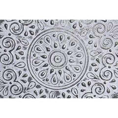 Настенный декор DKD Home Decor MDF Белый Mandala (2 шт.) (30 x 2 x 30 см) цена и информация | Детали интерьера | pigu.lt
