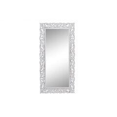 Настенное зеркало DKD Home Decor, белое (61 x 122 x 2,5 cm) цена и информация | Зеркала | pigu.lt