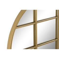 Sieninis veidrodis DKD Home Decor, auksinės spalvos kaina ir informacija | Veidrodžiai | pigu.lt