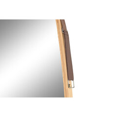 Настенное зеркало DKD Home Decor, натуральный коричневый PU (45 x 1.5 x 132 см) цена и информация | Зеркала | pigu.lt