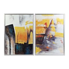 Картина DKD Home Decor, Абстракция (2 шт.) (70 x 3 x 100 cm) цена и информация | Репродукции, картины | pigu.lt