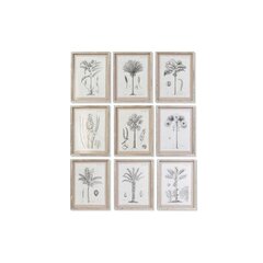 Картина DKD Home Decor, Пальмы (35 x 1,8 x 45 cm) (9 шт.) цена и информация | Репродукции, картины | pigu.lt